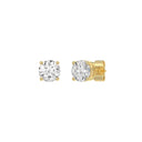 14K Yellow Gold, angled view