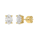 14K Yellow Gold, angled view