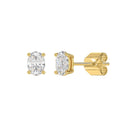 14K Yellow Gold, angled view