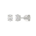 14K White Gold, angled view