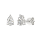 14K White Gold, angled view