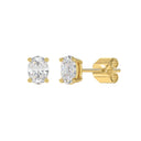 14K Yellow Gold, angled view