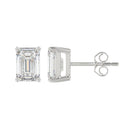 14K White Gold, flat view