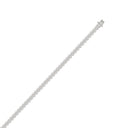 14K White Gold, flat view