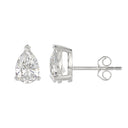 14K White Gold, flat view