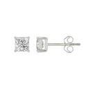 14K White Gold, flat view