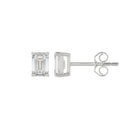 14K White Gold, flat view