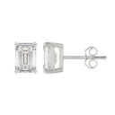 14K White Gold, flat view