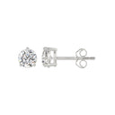 14K White Gold, flat view