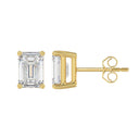 14K Yellow Gold, flat view
