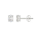 14K White Gold, flat view